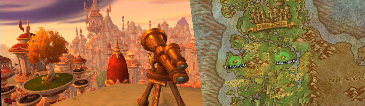 Eversong Woods: The Highest Peaks Locations